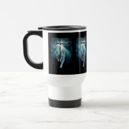WOLF & EAGLE Wildlife Art Drinkware Reisbeker