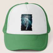 WOLF & EAGLE Wildlife Trucker Hat Trucker Pet (Voorkant)