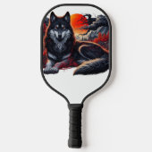 Wolf elegance pickleball paddle (Achterkant)