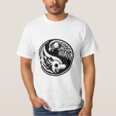WOLF EN ADELAAR T-SHIRT (Voorkant)
