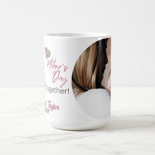 Wolf en Cub, onze eerste Moederdag samen Koffiemok (Center)