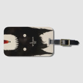 Wolf en de kleine rode mantel bagagelabel (Voorkant (horizontaal))