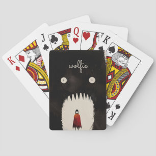 Wolf en de kleine rode mantel II Pokerkaarten