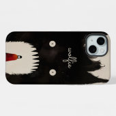 Wolf en de kleine rode mantel iPhone hoesje (Achterkant horizontaal)