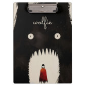 Wolf en de kleine rode mantel klembord (Voorkant)