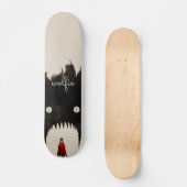 Wolf en de kleine rode mantel persoonlijk skateboard (Voorkant)