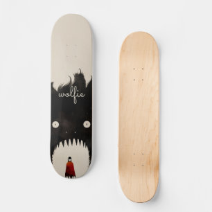 Wolf en de kleine rode mantel persoonlijk skateboard