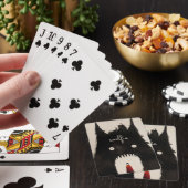 Wolf en de kleine rode mantel pokerkaarten (Insitu)