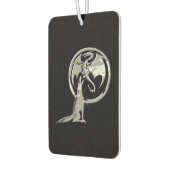 Wolf en Dragon zilveren zwarte auto luchtverfrisse Luchtverfrisser (Links)