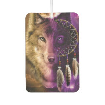 Wolf en Dream Catcher