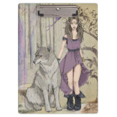 Wolf en Elf Klembord (Voorkant)