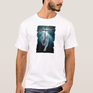 WOLF- EN ELGF-reeks in wilde dieren T-shirt