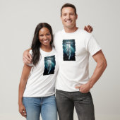 WOLF- EN ELGF-reeks in wilde dieren T-shirt (Unisex)