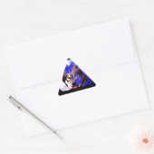 Wolf en Full Moon Sticker (Envelop)
