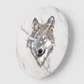 Wolf en gemarmerd grote klok (Hoek)