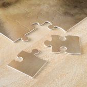 Wolf en Hawk Native American Geïnspireerde Jigzaag Legpuzzel (Zijkant)