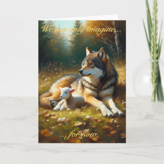 Wolf en Lam: Loofhuttenfeest Kaart