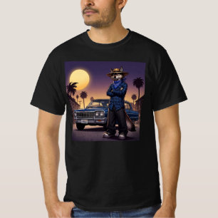 Wolf En Lowrider T-shirt