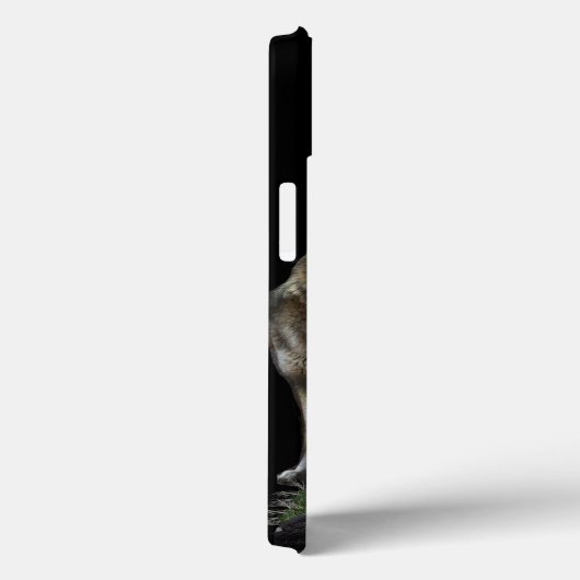 Wolf en Maan Case-Mate iPhone Case (Achterkant / Rechts)