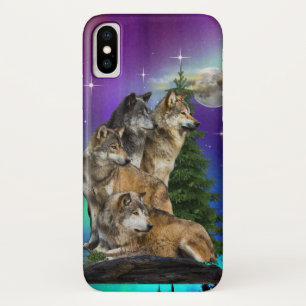 Wolf en Maan Case-Mate iPhone Case