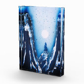 Wolf en Maan Fotoblokken (Rechts)