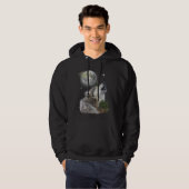 Wolf en Maan Hoodie (Voorkant volledig)