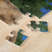 wolf en Maan Legpuzzel (Zijkant)