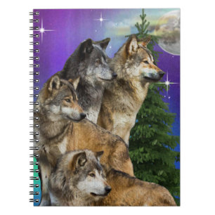 wolf en Maan Notitieboek