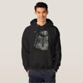 wolf en maan T-Shirt (Voorkant volledig)