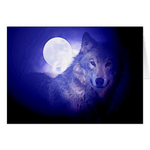 Wolf en Moon