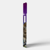 Wolf en Moon Case-Mate iPhone Case (Achterkant / Rechts)