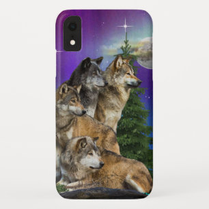 Wolf en Moon Case-Mate iPhone Case