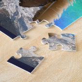 wolf en Moon Legpuzzel (Zijkant)