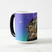 Wolf en Moon Magische Mok (Voorkant links)
