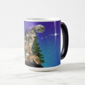 Wolf en Moon Magische Mok (Voorkant rechts)