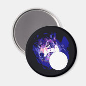 Wolf en Moon Magneet (Voorkant / Achterkant)
