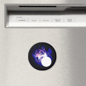 Wolf en Moon Magneet (Insitu (Vaatwasser))