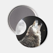 Wolf en Moon Magneet (Voorkant / Achterkant)