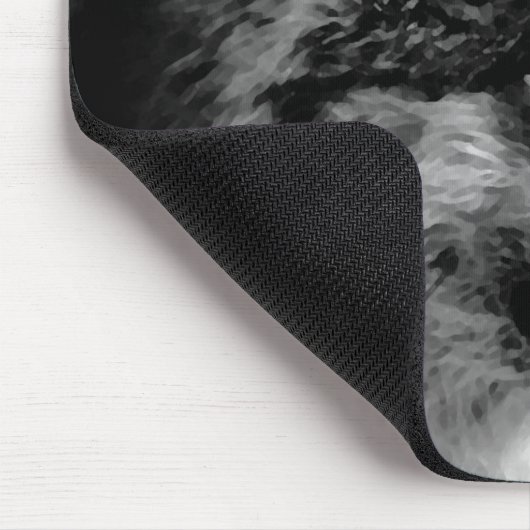 Wolf en Moon Muismat (Hoek)