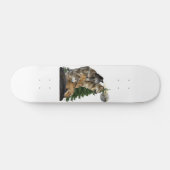 Wolf en Moon Persoonlijk Skateboard (Horizontaal)
