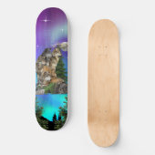 Wolf en Moon Persoonlijk Skateboard (Voorkant)