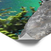 Wolf en Moon Poster (Hoek)