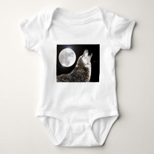Wolf en Moon Romper