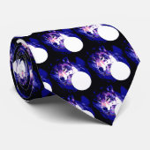 Wolf en Moon Stropdas (Opgerold)