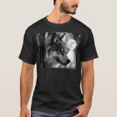 Wolf en Moon T-shirt (Voorkant)