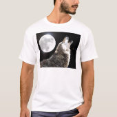 Wolf en Moon T-shirt (Voorkant)