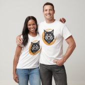 Wolf en Moon T-shirt (Unisex)