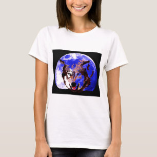 Wolf en Moon T-shirt