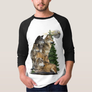 Wolf en Moon T-shirt