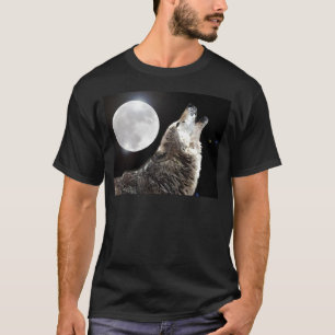 Wolf en Moon T-shirt
